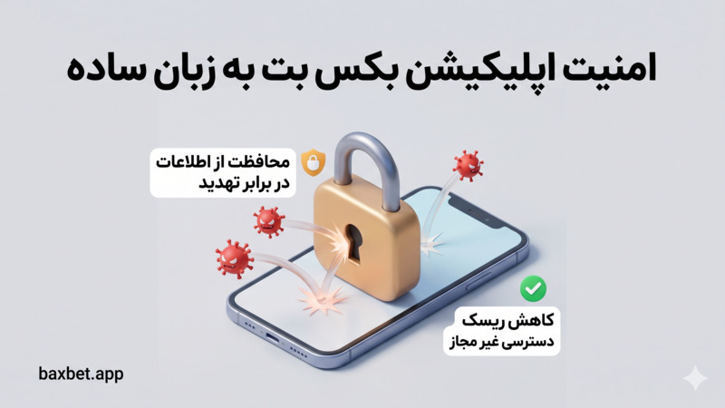 امنیت اپلیکیشن بکس بت به زبان ساده